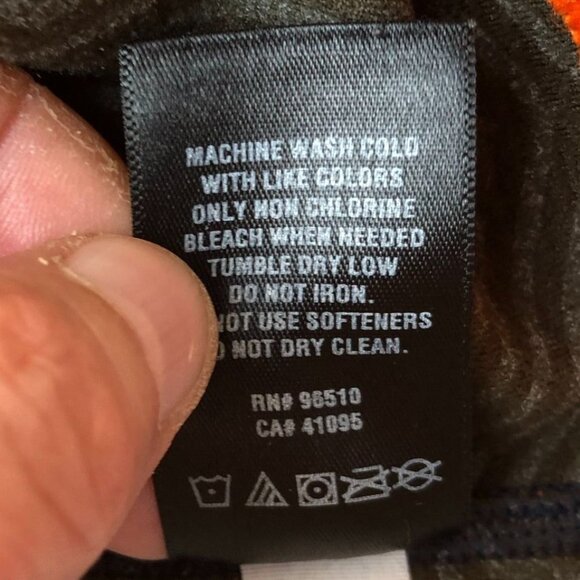 Under Armour Men Sweater Medium Orange ColdGear Fitted 1/4 Zip Pullover Athletic - Picture 7 of 12